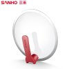 三禾炒锅不粘锅28cm可视可立钢化玻璃锅盖不锈钢锅盖