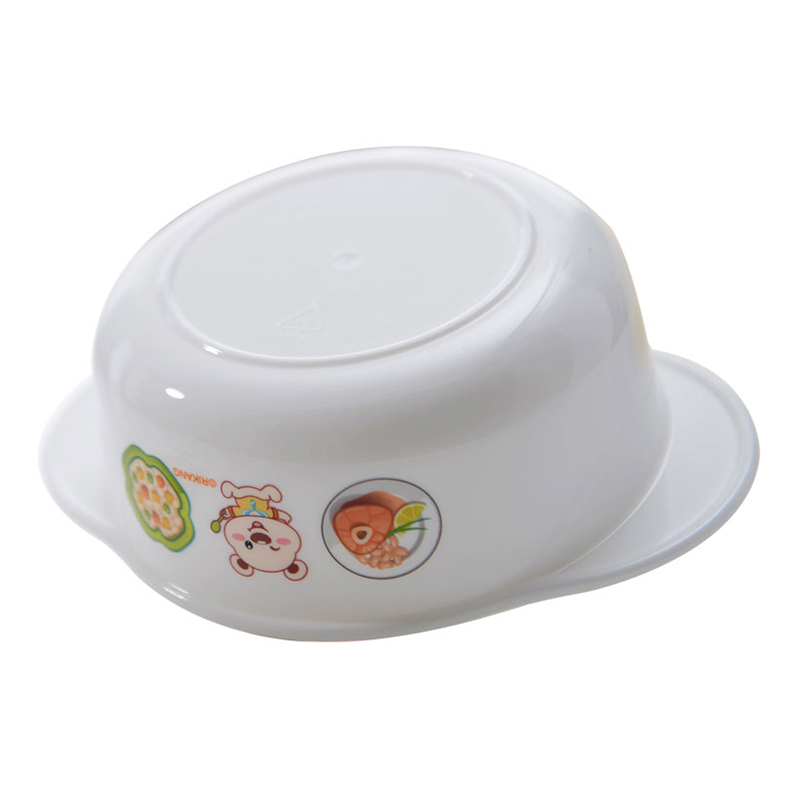 [苏宁自营]日康(rikang)微波炉双耳碗 RK-3712 耐高温安全PP 婴儿宝宝餐具 辅食碗