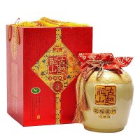 古越龙山 五福盈门8年绍兴花雕酒2.5L大坛装 礼盒装黄酒