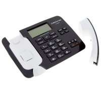 中诺(CHINO-E) C256 黑色 可接分机/一键拨号/免打扰电话机座机办公/家用座机电话/固定电话座机