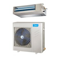 美的(Midea)家用中央空调一拖一A5超薄风管机KFR-26T2W/BP2N1-TR