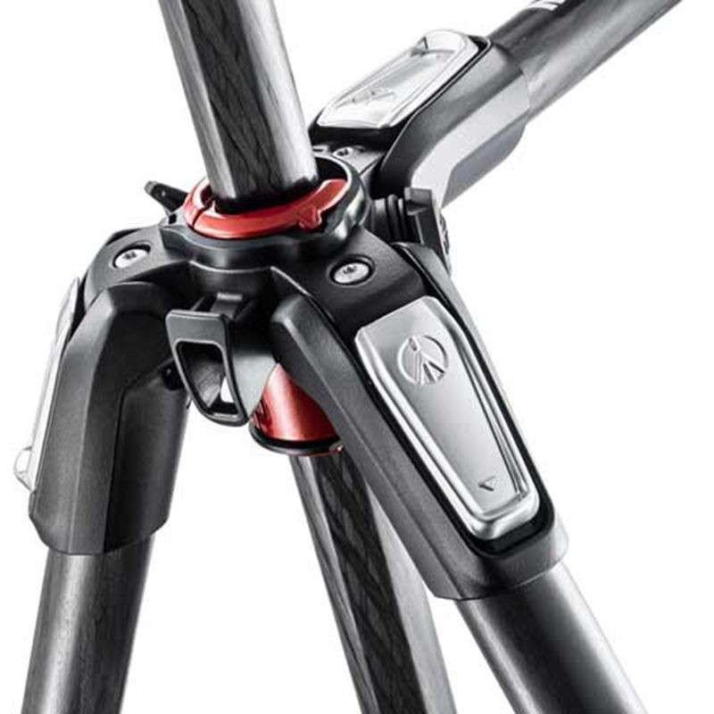 曼富图(MANFROTTO) MT055CXPRO3 专业三节碳纤维三脚架 相机三脚架