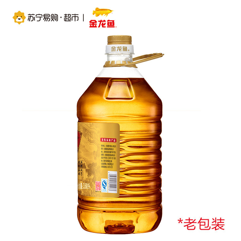 金龙鱼外婆乡菜籽油3.68L