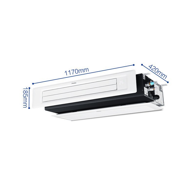 海尔(Haier)KFRd-52NW/54PBA12 家用中央空调2匹超薄风管机WIFI智控3D面板