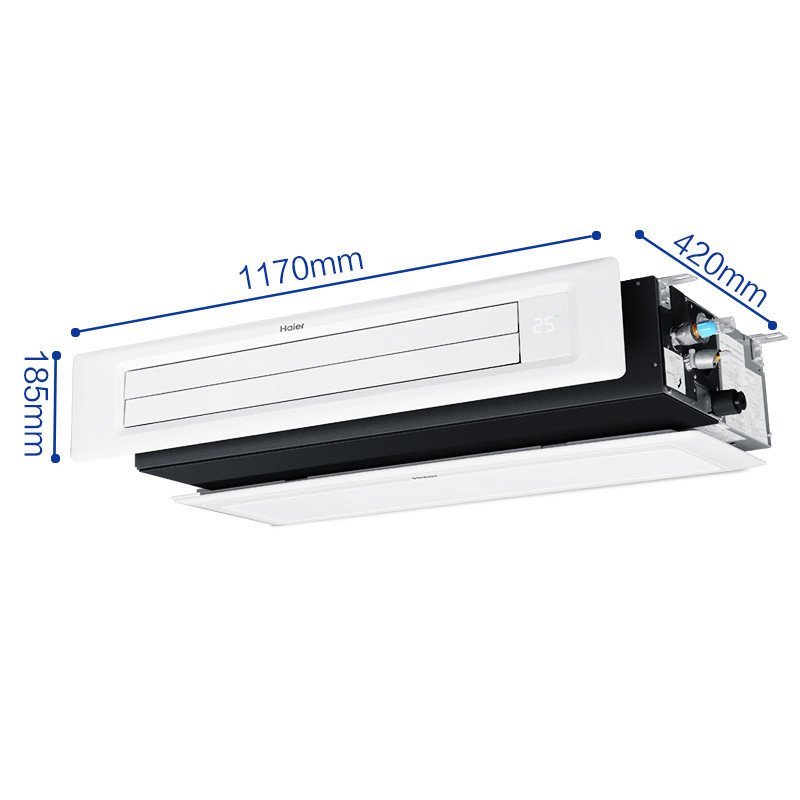 海尔(Haier)KFRd-72NW/56PBA12 家用中央空调3匹超薄风管机WIFI智控3D面板