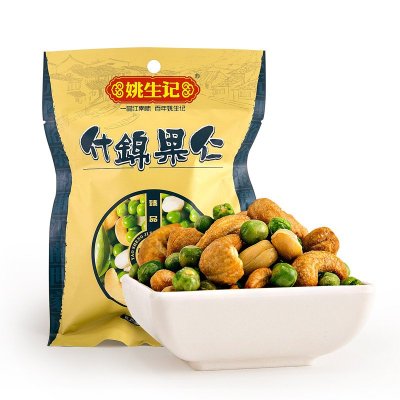 姚生记 坚果炒货 什锦果仁160g