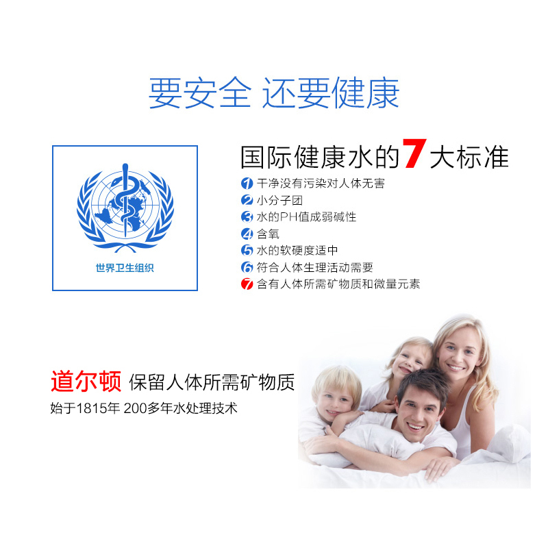 道尔顿/Doulton 家用厨房直饮净水器 FIS101 矿物质水直饮净水机