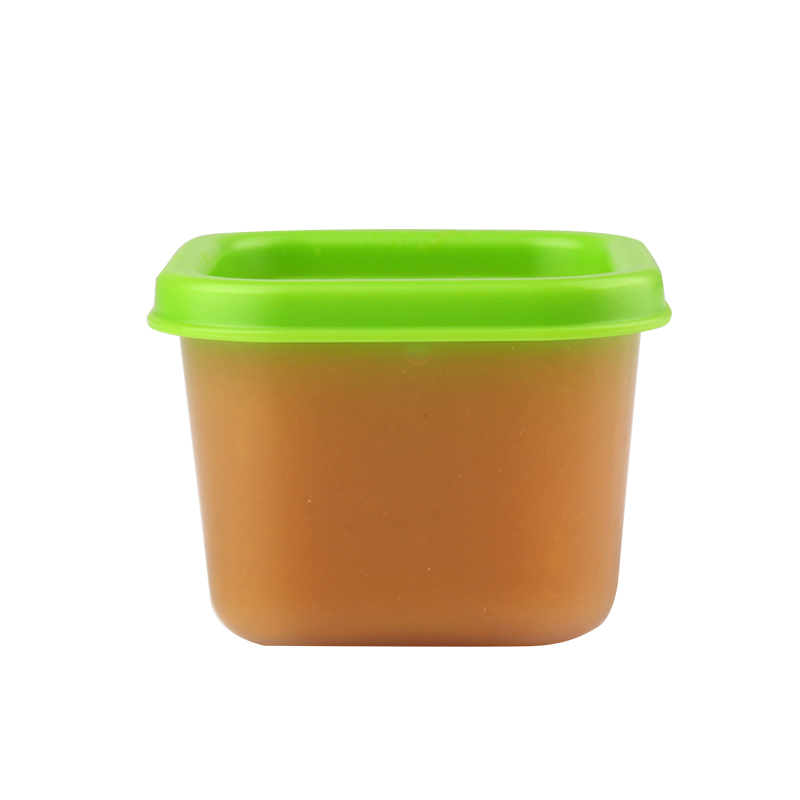 Green Sprouts 小绿芽食物塑料储存盒宝宝辅食盒保鲜盒冷冻盒婴幼儿1-6岁便携零食储存盒4只装pp材质安全无害