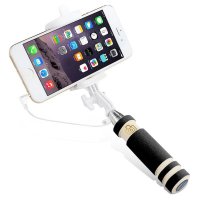 美逸(MEIYI) MY-S1mini 黑色 线控自拍杆/自拍神器/迷你自拍器