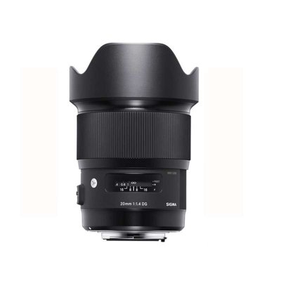 适马(SIGMA) 20mm F1.4 DG HSM Art系列 单反相机镜头 佳能卡口 广角定焦 数码相机配件