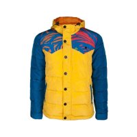 DUNKELVOLK/达克·沃2015冬季新品潮男休闲连帽夹克棉衣男棉袄 中黄色