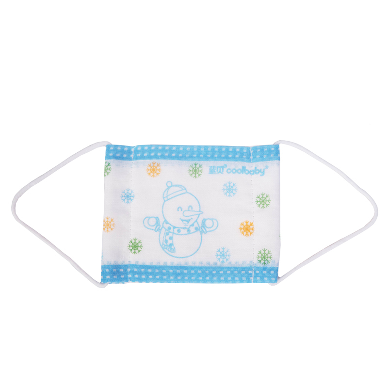 蓝贝coolbaby婴童专用口罩（白色、蓝色）