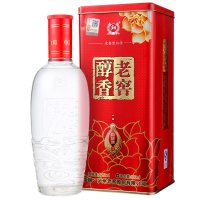 泸州老窖 老窖醇香 铁盒装喜庆装3 浓香型白酒 52度 500ml