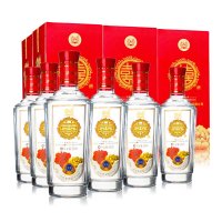 泸州老窖 出品 双喜酒 52度 500ml*6 浓香型白酒 整箱装