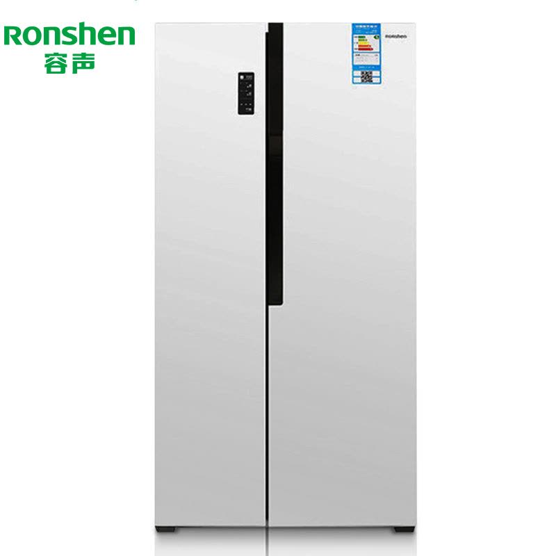 容声冰箱(Ronshen)BCD-516WD11HY 对开门冰箱 风冷无霜 LED数显 静音节能 纤薄机身 珍珠白图片