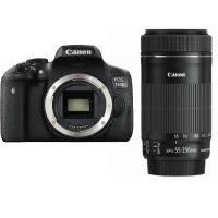 佳能(Canon) EOS 750D(55-250mm STM) 数码单反相机 单镜头套装 约2420万像素