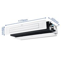 海尔(Haier)KFRd-52NW/54CBA22 家用中央空调 2匹变频风管机 超薄 除甲醛 WIFI智控