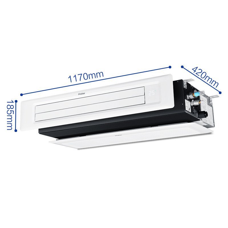 海尔(Haier)KFRd-52NW/54CBA22 家用中央空调 2匹变频风管机 超薄 除甲醛 WIFI智控