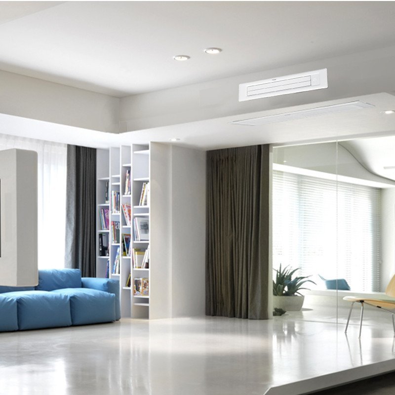 海尔(Haier)KFRd-52NW/54CBA22 家用中央空调 2匹变频风管机 超薄 除甲醛 WIFI智控