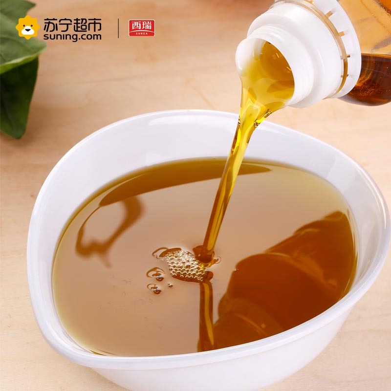 西瑞(SUREA)初榨原香菜籽油 食用油 5L/桶 非转基因食用油 物理压榨 初榨纯正 粮农出品