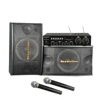 AVCROWNS/皇冠 OK-210+A80 家庭KTV音响套装 家庭会议教学活动专业卡包音箱