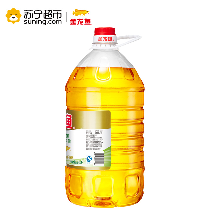 金龙鱼纯正玉米油3.68L