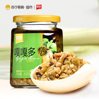 [苏宁易购超市]嘎嘎多山椒鸡肉香辣酱200g