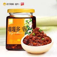 [苏宁易购超市]嘎嘎多脆豆猪肉香辣酱200g