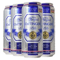 德国原装进口啤酒 奥丁格皮尔森啤酒 500ml*4听