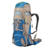猎鹰计划(FALCONPLAN)防泼水户外旅行双肩登山包 3HWB15009 45L