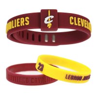 NBA球队款硅胶篮球手环 3只装NBA-BALL15015混色