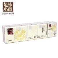 泉林本色手帕纸(莲花)3层10张*10包