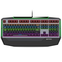 雷柏(Rapoo)V710 混彩背光机械键盘 机械黑轴 黑色版