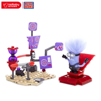 美高CNC77小黄人大眼萌艾尔猛齐欧的实验室趣味积木拼搭5+