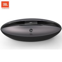 JBL BOAT 音乐快艇 蓝牙音箱 充电底座音箱 同步闹钟FM调频收音 钛金黑