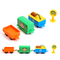 [苏宁自营]CDY27托马斯和朋友电动系列之提茅斯伐木火车厢配件男孩火车玩具