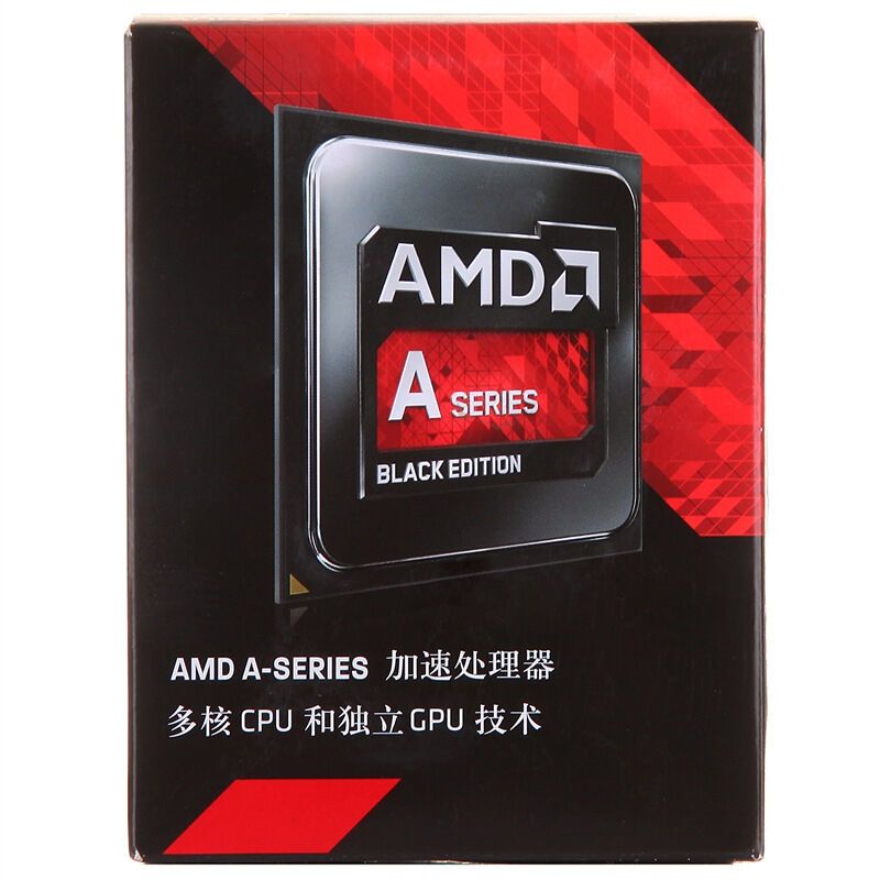 AMD A8-7650K APU系列 四核 FM2+接口 盒装CPU处理器