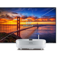 明基(BenQ) i910 百吋智能超投电视 高清短焦投影仪 家庭影院投影机