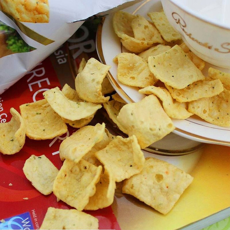 马来西亚进口 BIKA 菜味 香薯片 70g