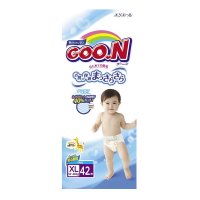 大王(GOO.N)纸尿裤加大码/XL42片 zyhp