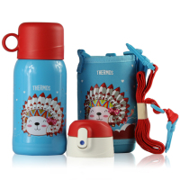 膳魔师THERMOS高真空不锈钢两用瓶 TCKA-550F PK