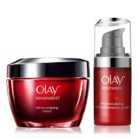 玉兰油（Olay）新生塑颜金纯面霜50g+塑颜金纯弹力眼霜15ml