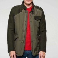 朗蒙 秋冬款基础百搭棉衣 橄榄绿 WG1425002203