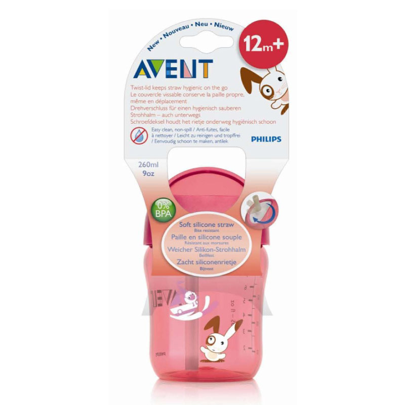 飞利浦 AVENT 新安怡9安士吸管杯 260毫升 SCF760/00
