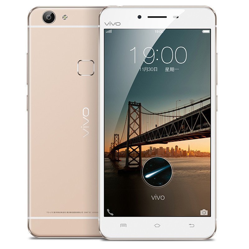 vivo X6Plus 移动联通双4G版 金色