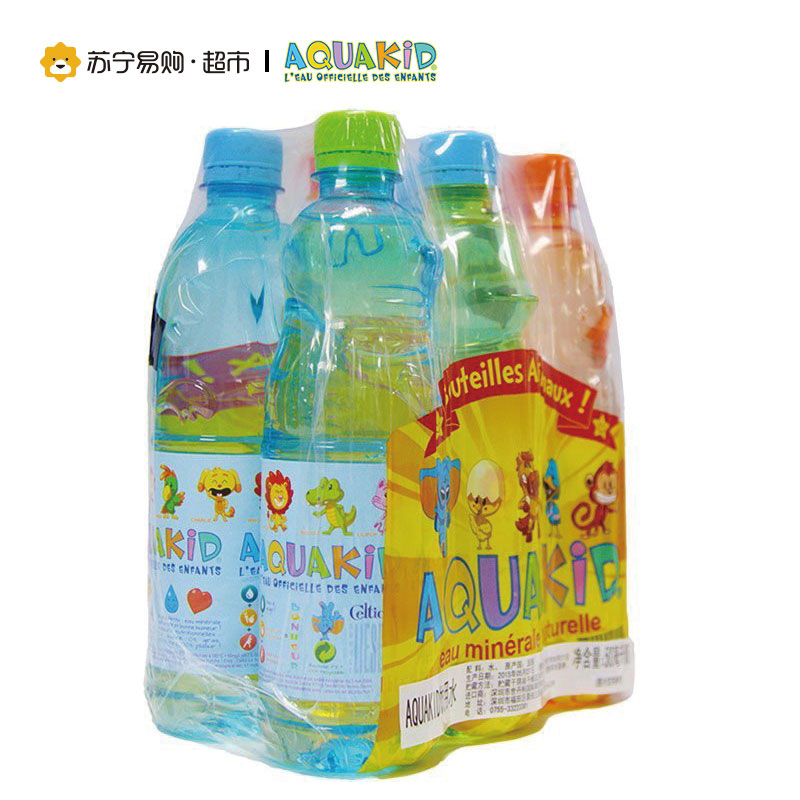 法国进口 AQUAKID饮用水 500ml*6