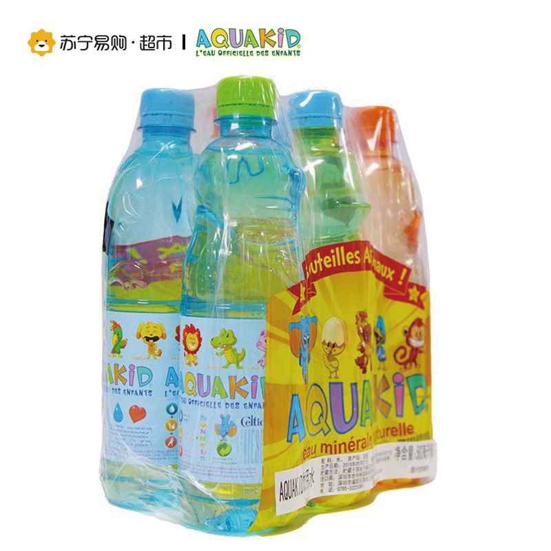 法国进口 AQUAKID饮用水 500ml*6