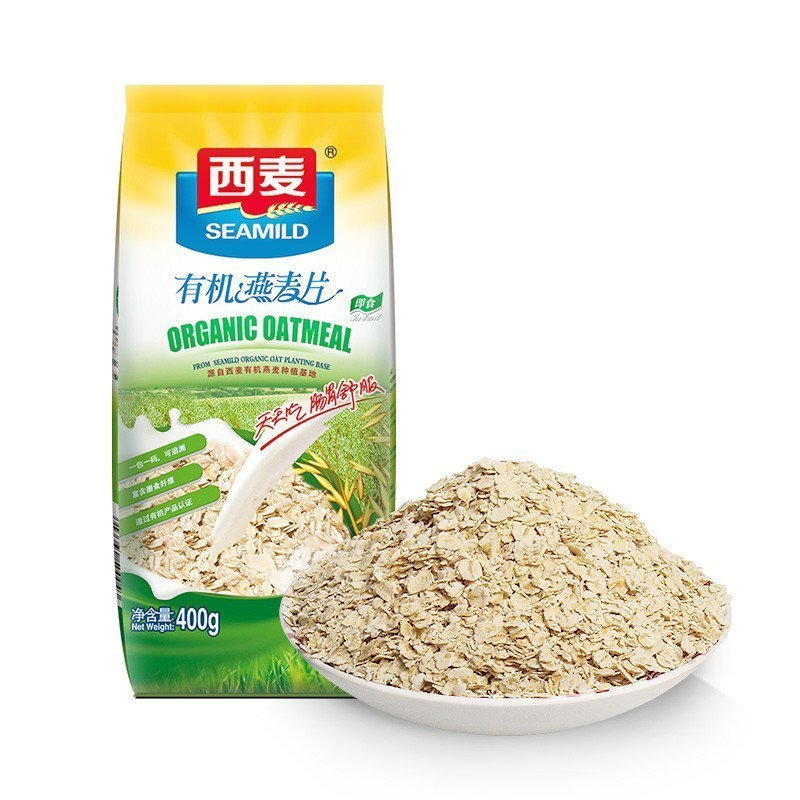[苏宁超市]西麦 有机即食燕麦片3.2kg(400g*8)量贩装