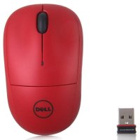 戴尔(DELL)WM123 无线光电鼠标 魅力红 红色