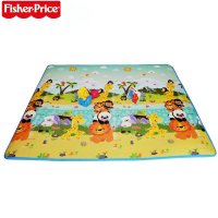 费雪欢乐成长单面包边地垫婴儿爬行毯游戏毯爬行垫BMF15
